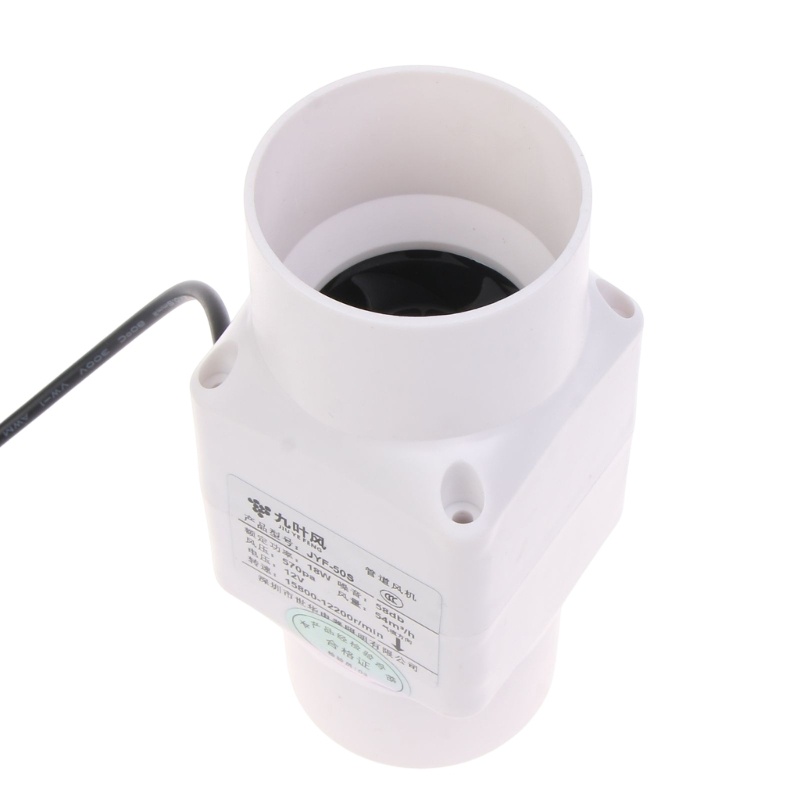 Vivi Air Extractor Silent Inline Ventilator Ventilasi Pembuangan Rumah Kamar Mandi Dapur