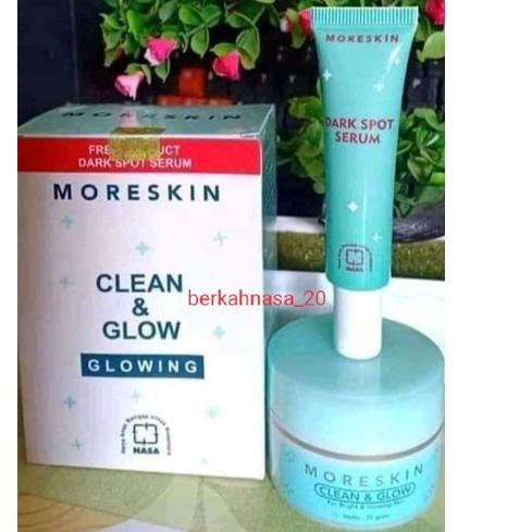 Limited | KF7 | Moreskin Clean And Glow Kemasan Baru free serum