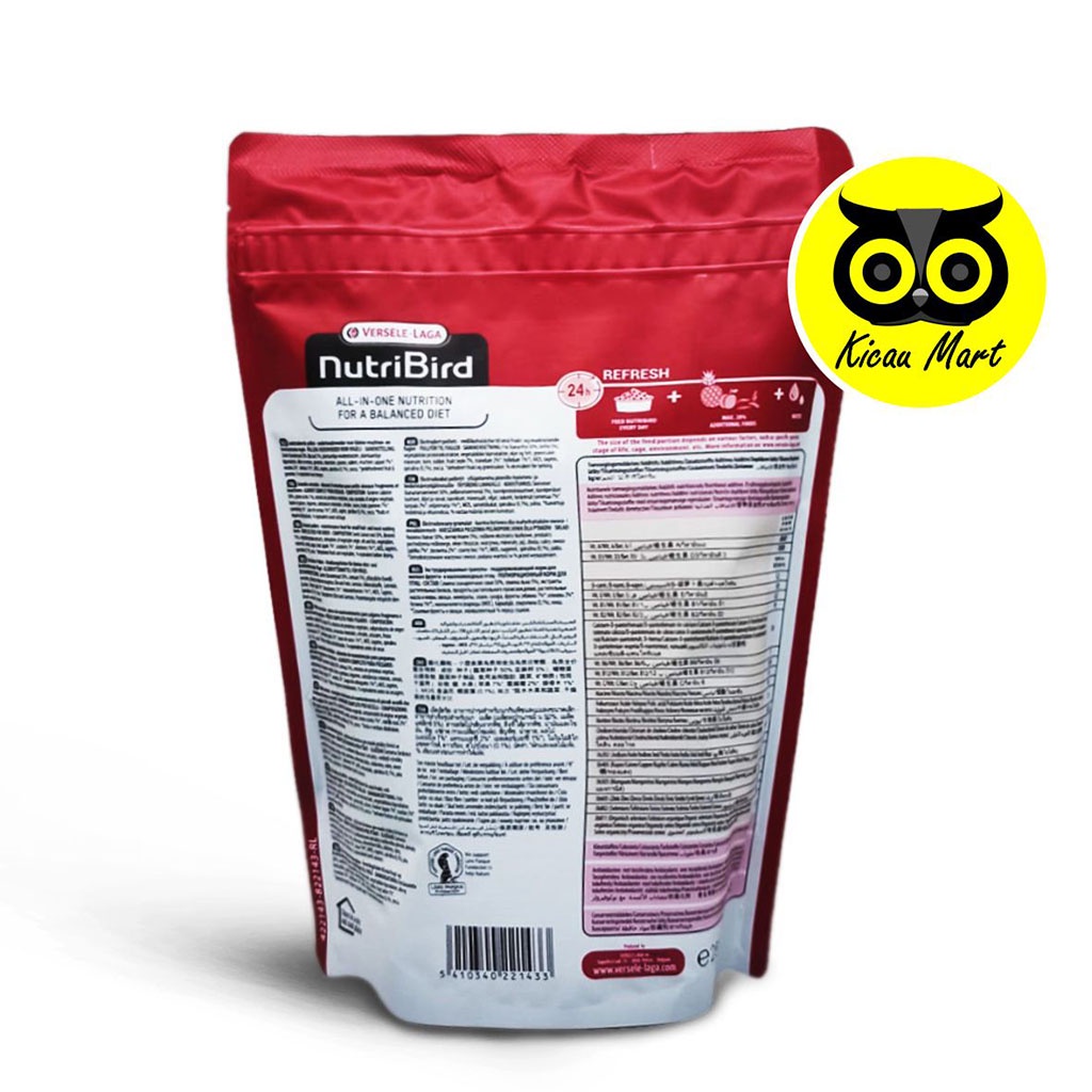 PAKAN NUTRIBIRD UNI KOMPLET VERSELE LAGA VOER 250 GRAM MAKANAN BURUNG PLECI ROBIN COMPLETE PKUNIVL