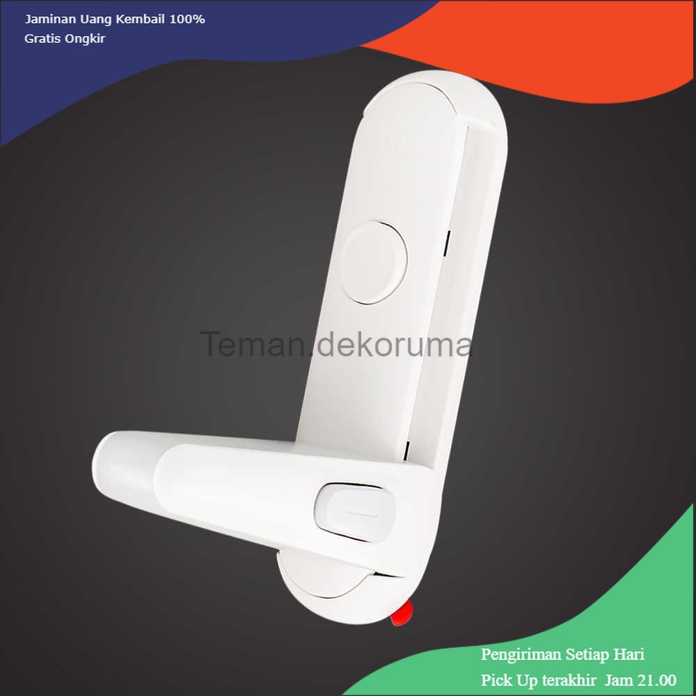 TD - DPR Pengaman Gagang Pintu Tempel Door Lever Lock Safety Child - 3M