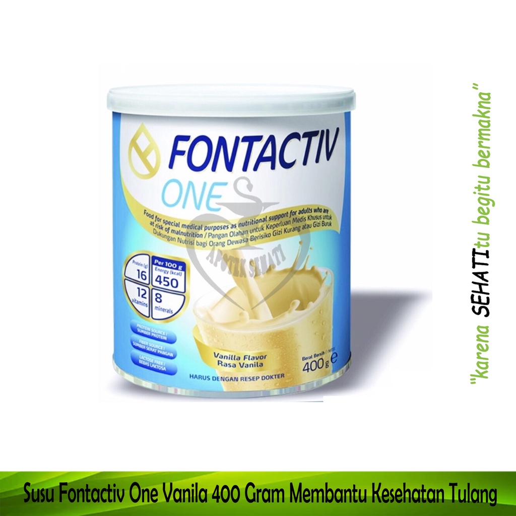 Fontactiv One Sumber Protein Tubuh Susu Bernutrisi