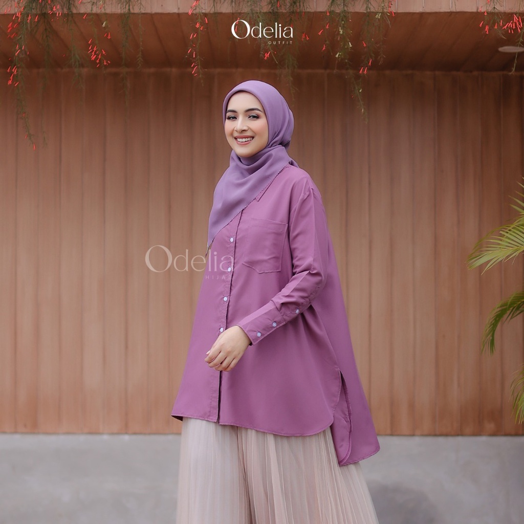 DIVYA TUNIC ( tunik premium) - ODELIA HIJAB