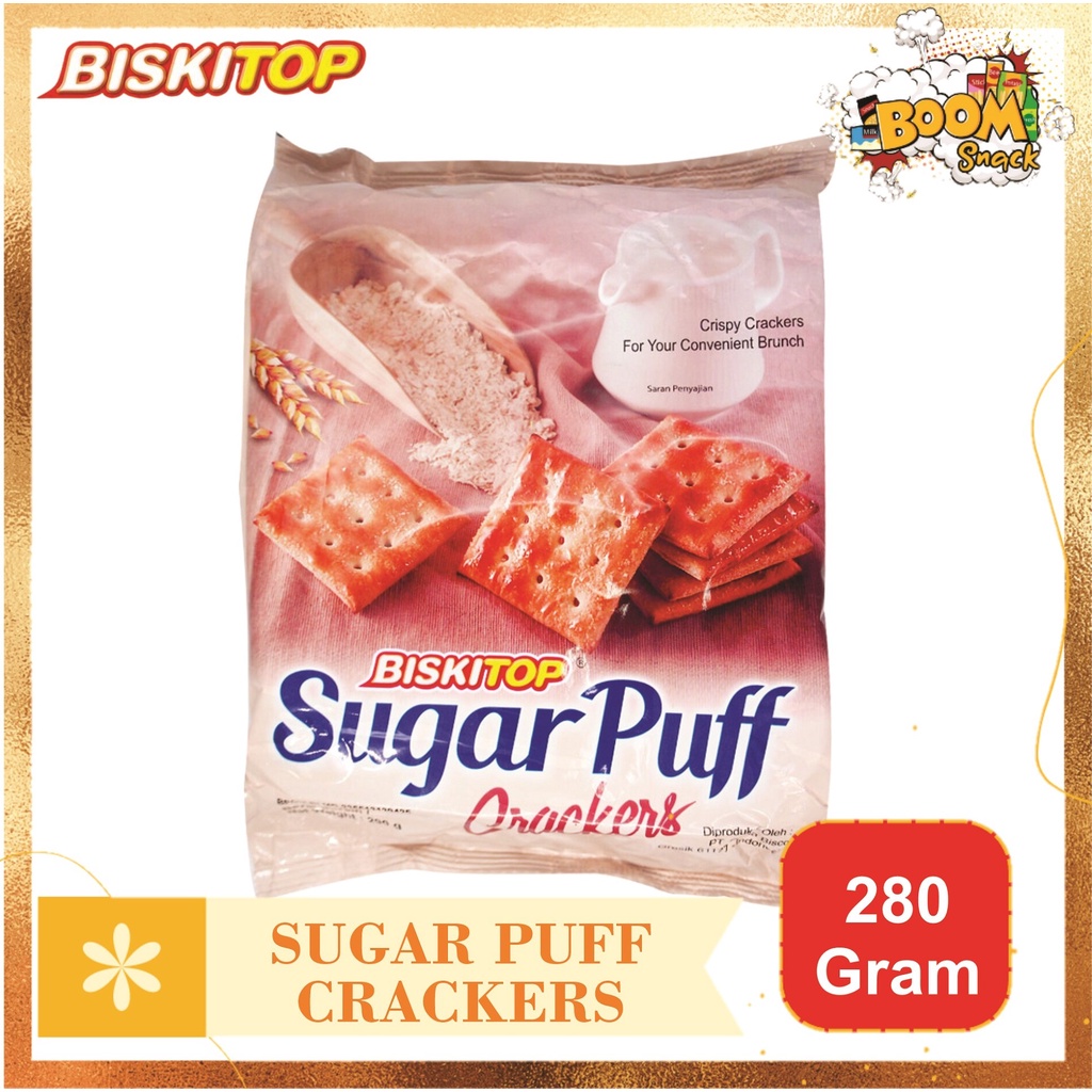 

PCS - Sugar Puff Crackers Kemasan 280 Gram