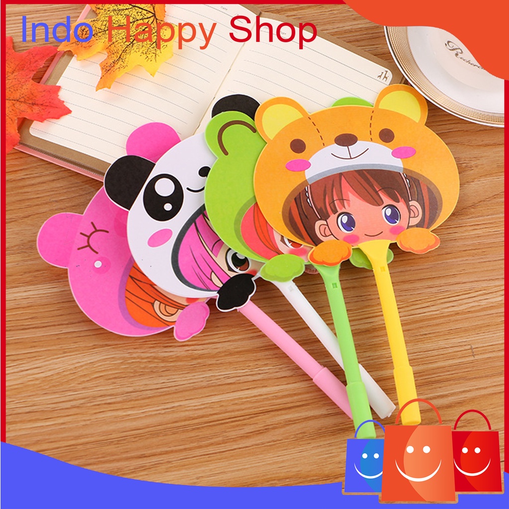 

Pulpen Kipas Karakter Animal Pena Kipas Cartoon Souvenir Lucu 813