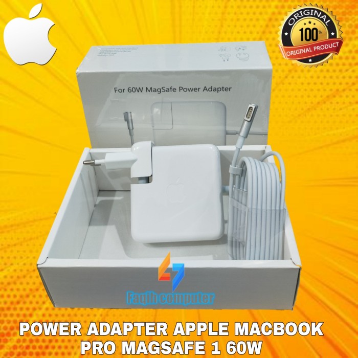 Adaptor Charger Carger Casan Original Laptop Apple Macbook Pro 60W Promo