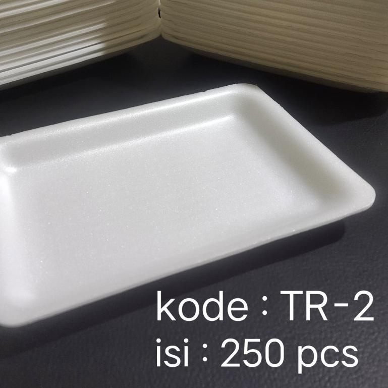 ☀ FOAM TRAY TR 2 - STYROFOAM TRAY BUAH TR2 - ISI  ←