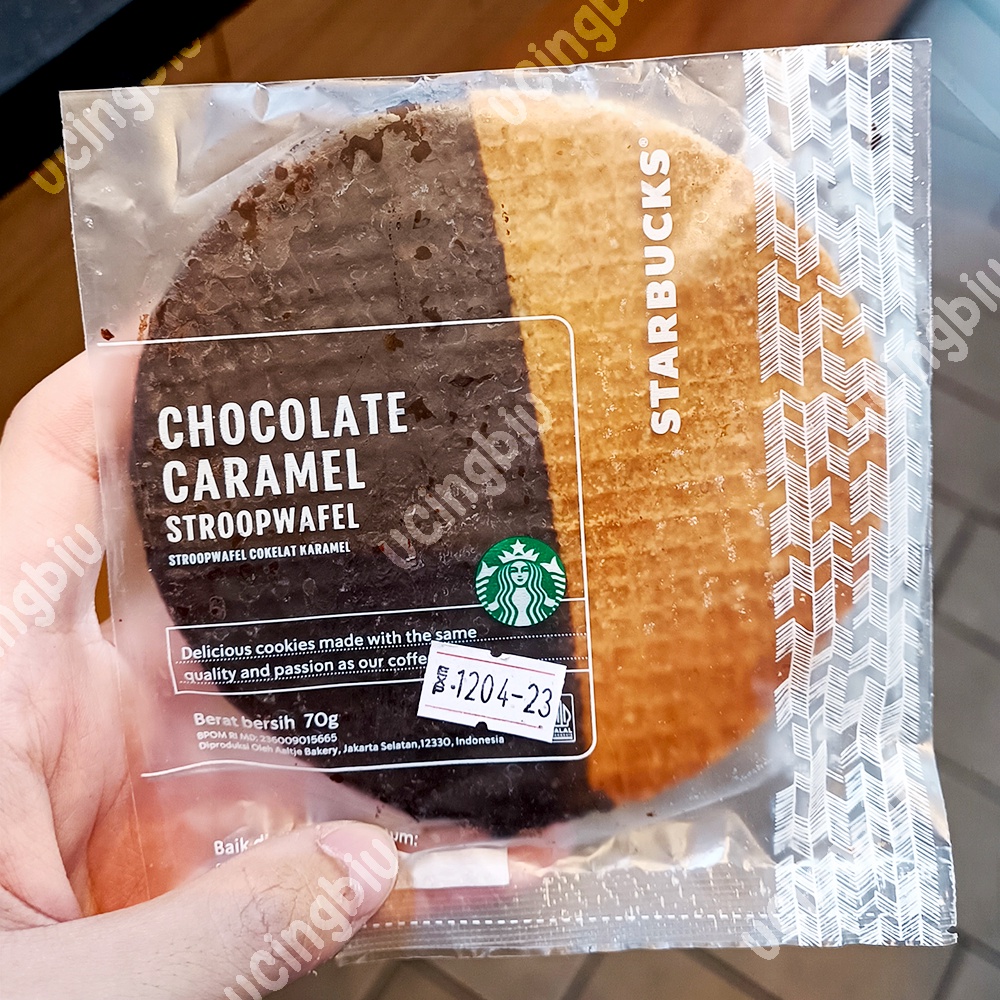 

STARBUCKS Stroopwafel / Stroopwaffle - Caramel - Chocolate