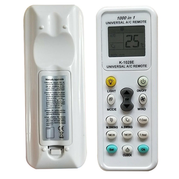 Remote Ac Universal Multi K-1028E A/C remote CHUNGHOP HM003 - XOBOX