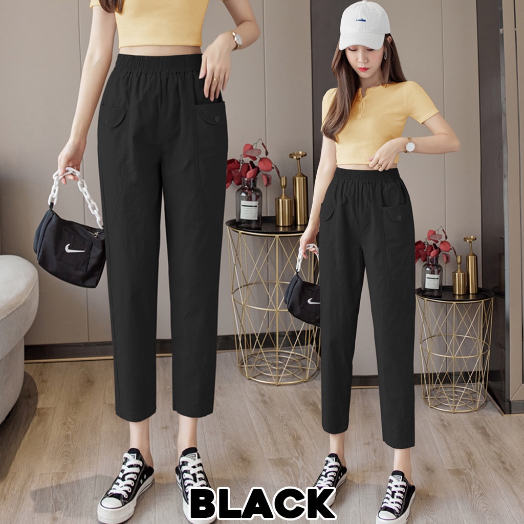KARAKOREA 521 Linen Long Pants/Celana Linen/Celana Kantor