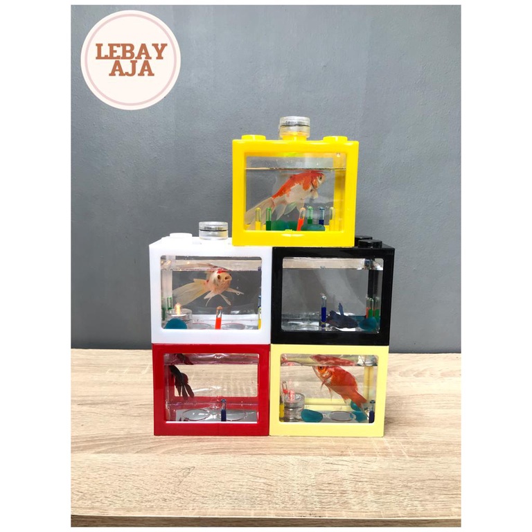 Aquarium Mini Lego size M Aquarium cupang
