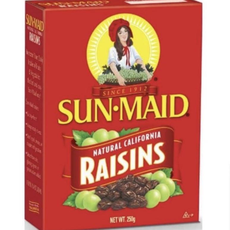 

[Original] KISMIS SUN MAID RAISINS CALIFORNIA 250gr /kismis kaleng .,.,.,.,