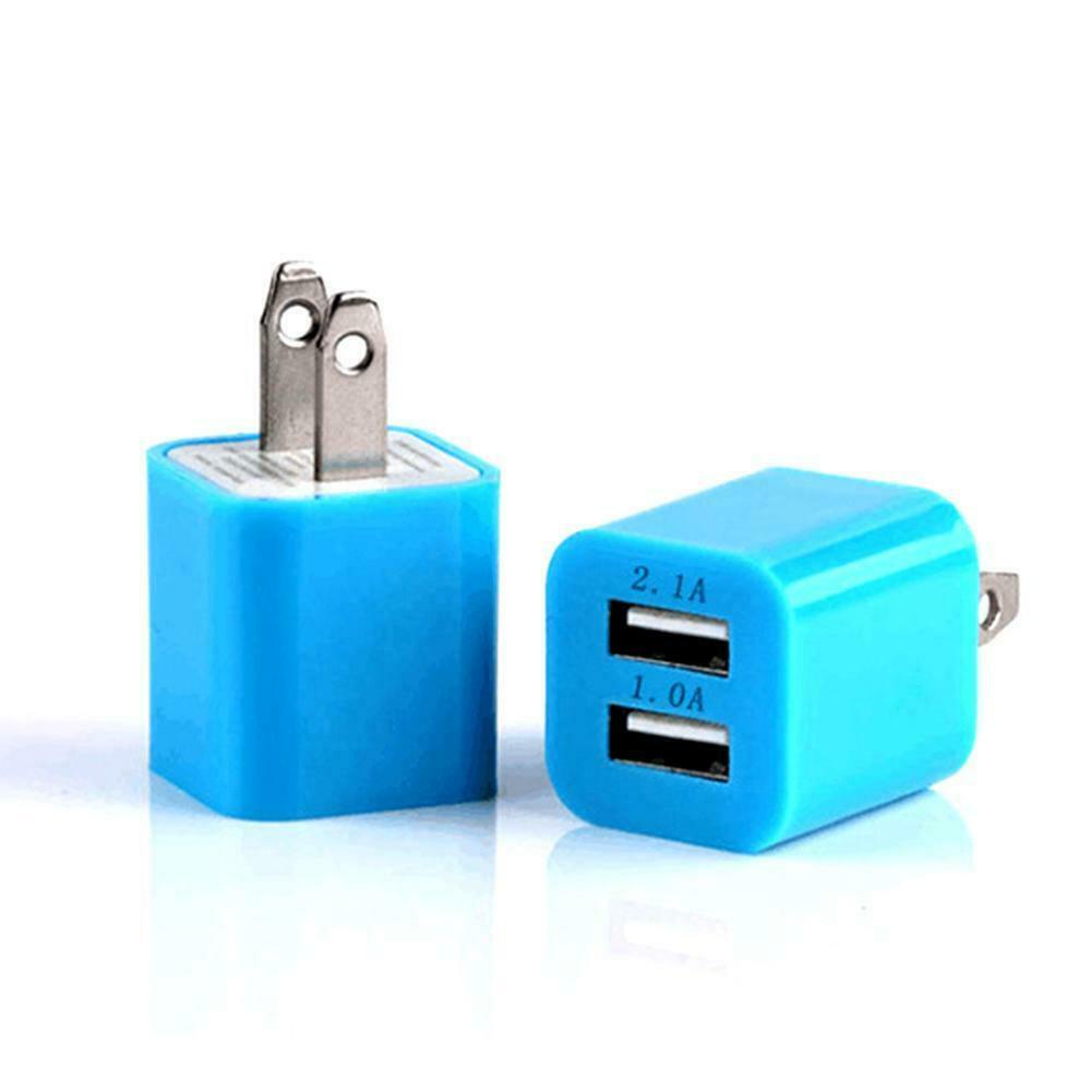 Adaptor Charger USB 2port/adaptor Cas Dinding Handphone Universal/Adaptor Daya Charger Charge Dinding Untuk Travel/Hot Sale