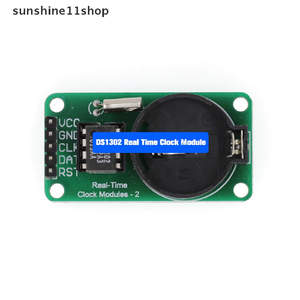 Sho DS1302 Modul Jam Real Time Dengan Untuk AVR PIC SMD CR2032 Modul Komponen Elektronik Saat Kegagalan Daya N