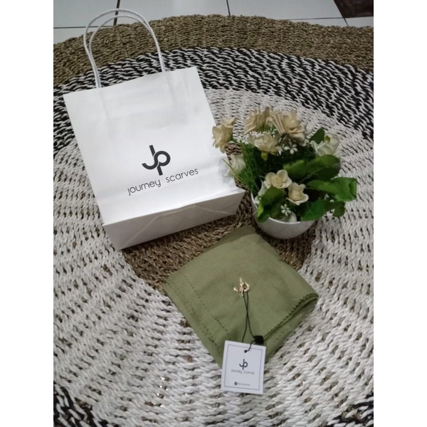Kerudung Journey Polos Terbaru ( Bahan Voal)