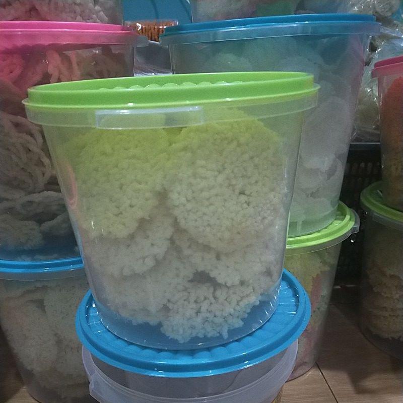 

Rengginang KENTANG MATANG Murah!!!Toples 5L/Cemilan keluarga
