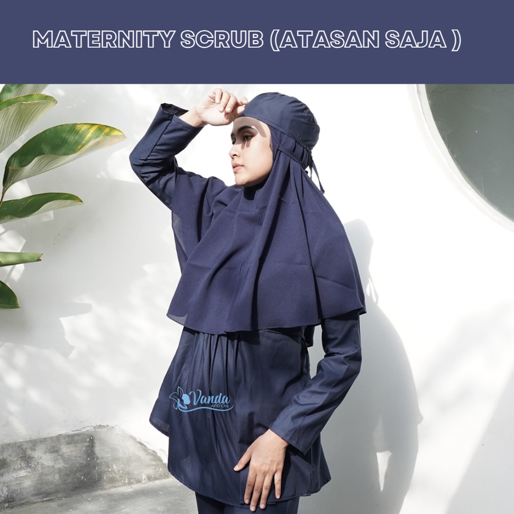 ATASAN BAJU HAMIL/ ATASAN SCRUB /BAJU JAGA/BAJU OPERASI