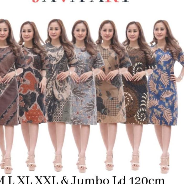 BAJU DRESS WANITA MODERN MODEL TERBARU MOTIF BATIK LENGAN PENDEK SELUTUT PARTY NATAL SERAGAMAN KARYA