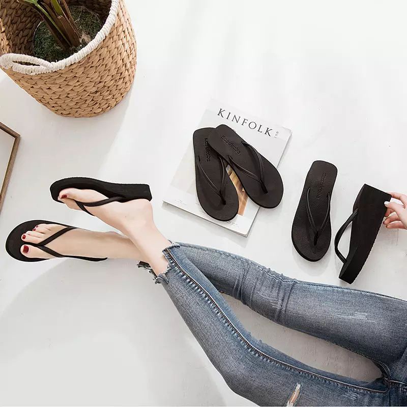 Sandal Wedges Sendal Wedges Wanita Sandal Remaja