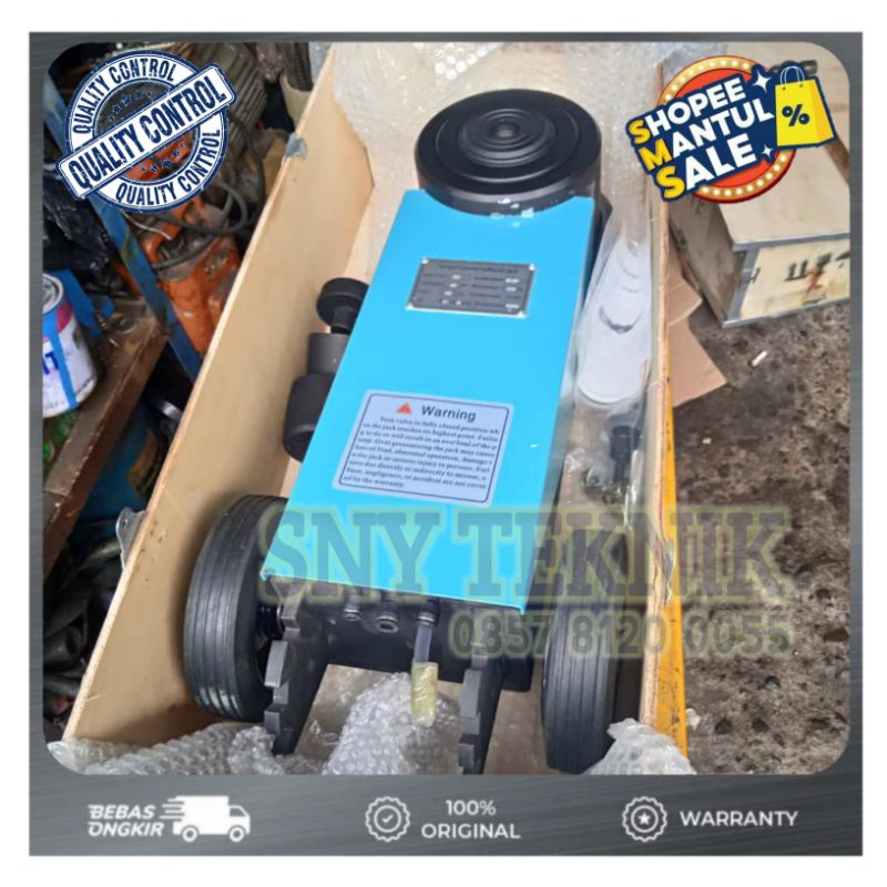 Dongkrak Buaya 100 Ton - Hydraulic Air Jack 100 Ton