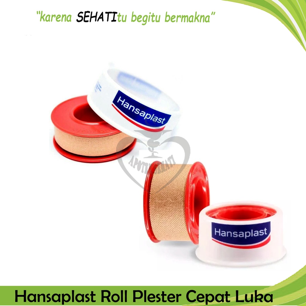 HANSAPLAST PLESTER ROLL KECIL 1.25CMX1M