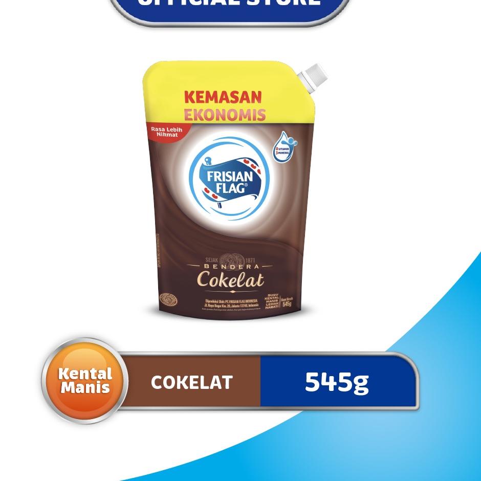 

T94 Frisian Flag Kental Manis Cokelat Pouch 545gr BIG PROMO た