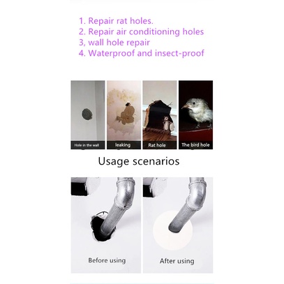 SEMEN TAMBAL LUBANG DEMPUL DINDING KACA Mud Sealer Cement Hole Sealing Repair Kitchen Bathroom Pipe Sewer AC LEM KACA - Aquarium - Silicone Rubber Adhesive - Metal - Sealant 30g