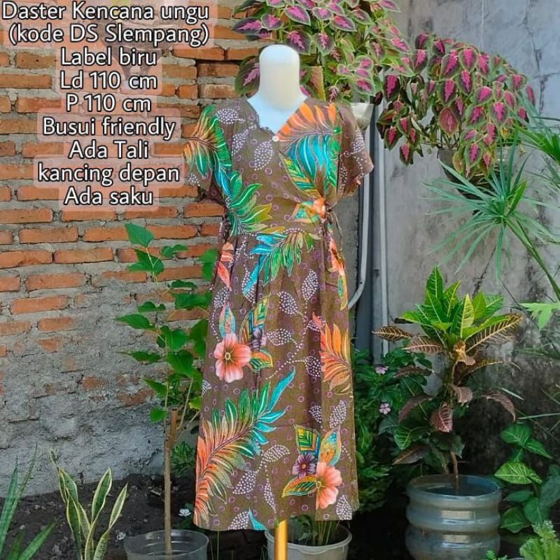 KENCANA UNGU DASTER KUB SLEMPANG