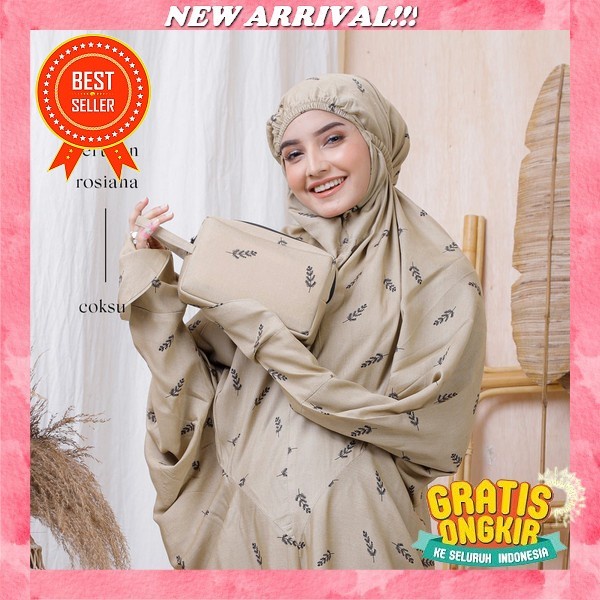 Mukena Katun Jepang Polos Renda Mewah Travel Putih Kain Bali M2J8 Tebaru 2022 Jumbo Bahan Adem Murah