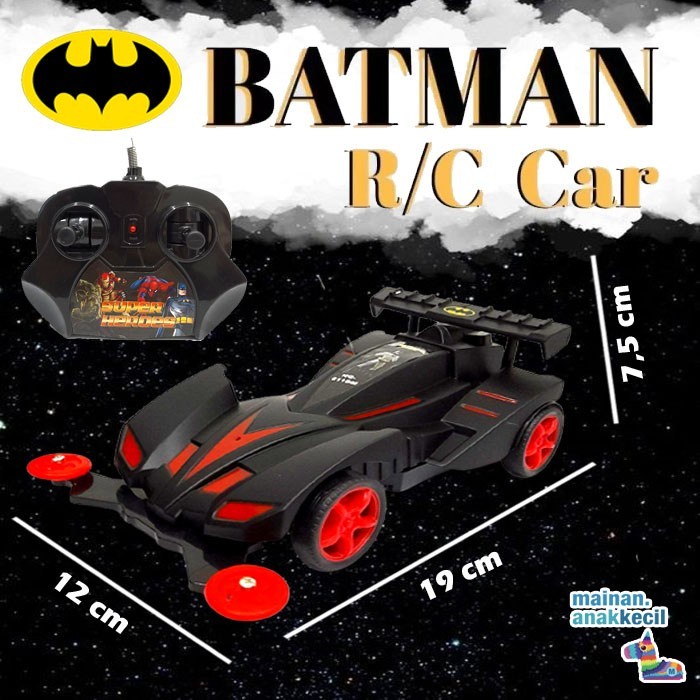 MAINAN ANAK RC MOBIL MOBILAN MODEL TAMIYA REMOTE CONTROL MARVEL BATMAN