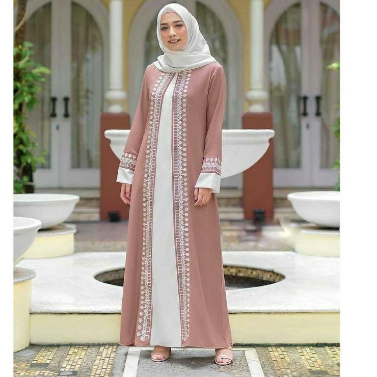 ➤ COD Gamis Jumbo Dubai Abaya LD 110 LD 120 LD 130 LD 140/ Gamis Jumbo /Gamis modern / Gamis Polos20