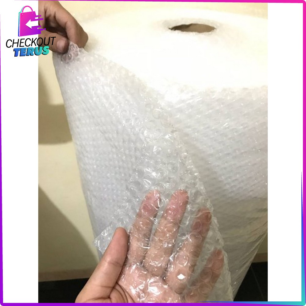 CT Tambahan packing Bubble Wrap agar paket lebih aman dan safety