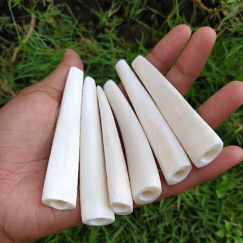 Pipe Pipo Tulang Sapi Warna Putih Minian