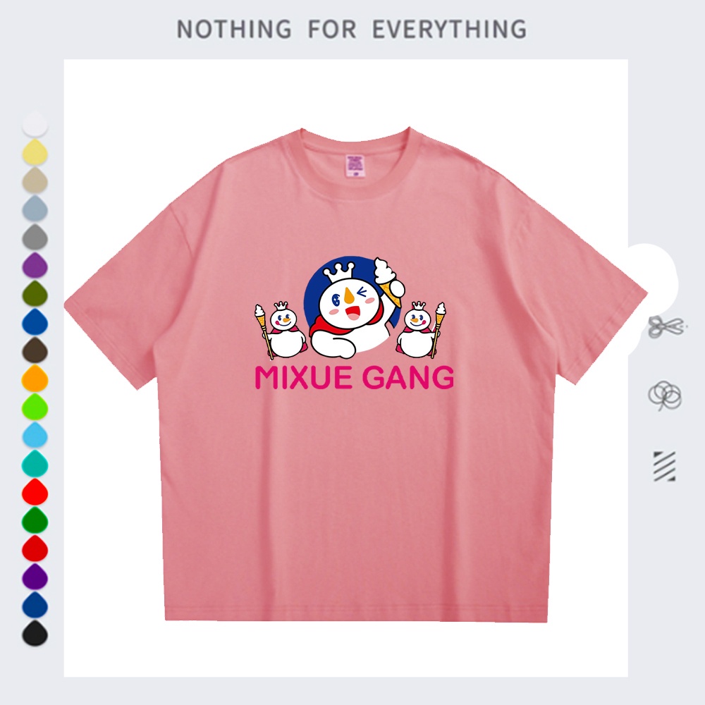 ASY KAOS SABLON MIXUE BISA UNISEX KAOS MIXUE GANG