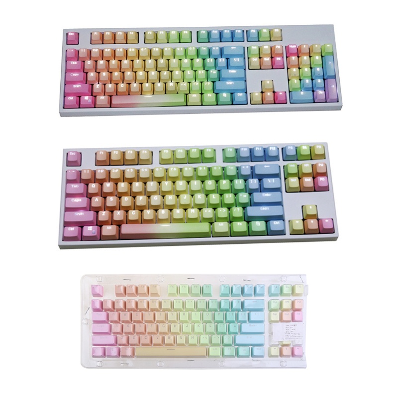 Btsg Kunci Tulisan Transparan Double Shot Backli Untuk Key Cap Untuk Keyboar Mekanik