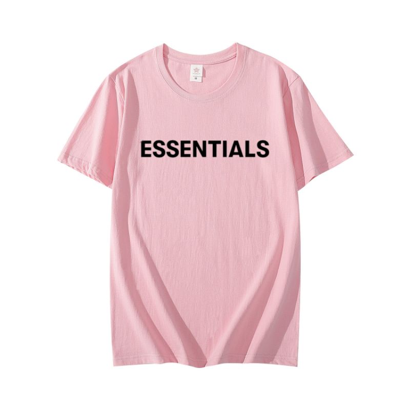 Baju Oblong Pria Essentials Kaos Pria Lengan Pendek Pakaian Atasan Pria Wanita Tshirt Unisex Cod