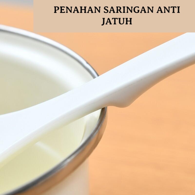 [IZUNA] SENDOK SARINGAN MIE SPAGETTI / SENDOK TIRISAN DAPUR SERBAGUNA / SARINGAN DAPUR ANTI PANAS / SARINGAN BAKSO