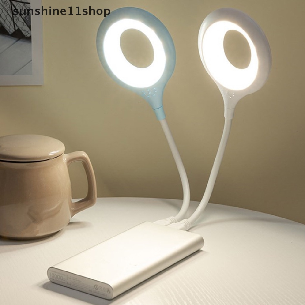 Sho Lampu Meja LED Portable Night Light Lamp Lampu Meja USB Belajar Membaca Lampu Talbe N