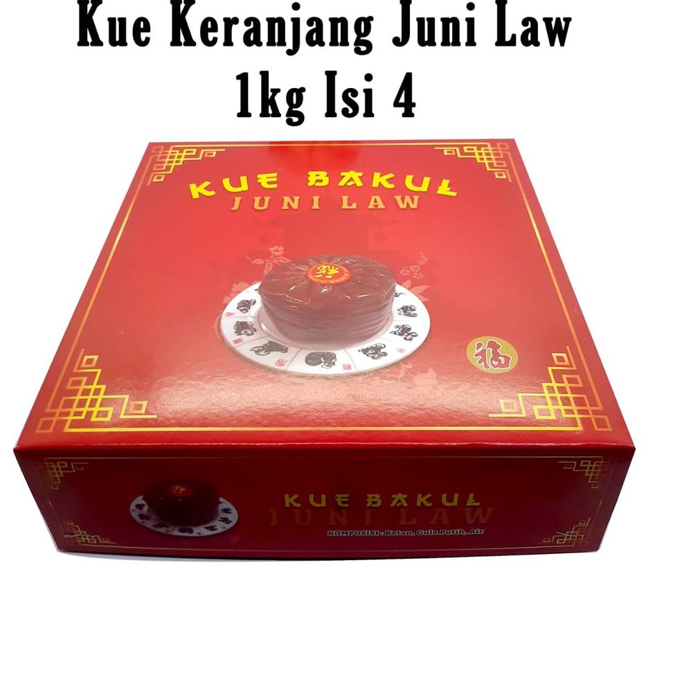 

12.12 Product HOT Kue keranjang juni law 1kg isi 4 pcs grosir