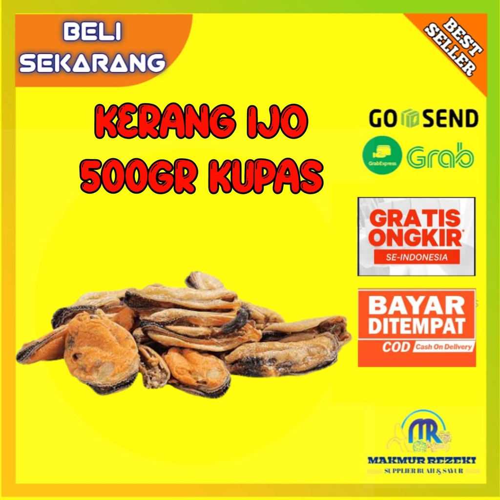 

KERANG IJO KUPAS 500 GRAM