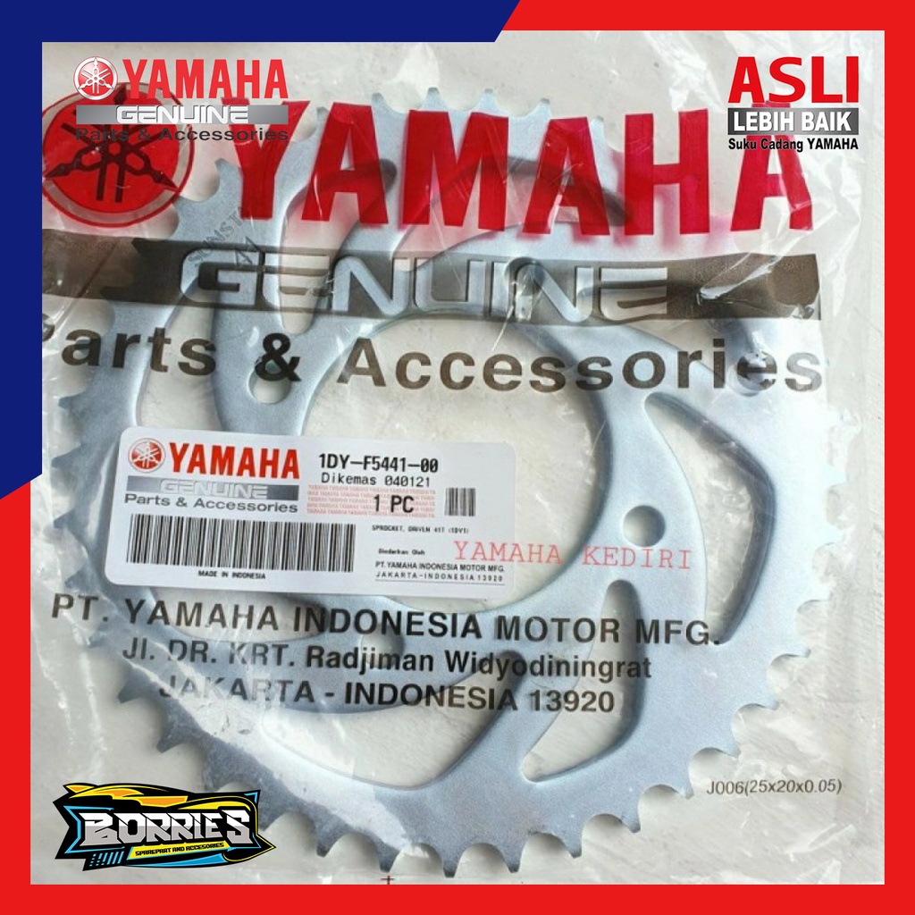 GIR SET GEAR SET JUPITER Z1 F1 1DY-WF01A-10 ORIGINAL 100 YGP