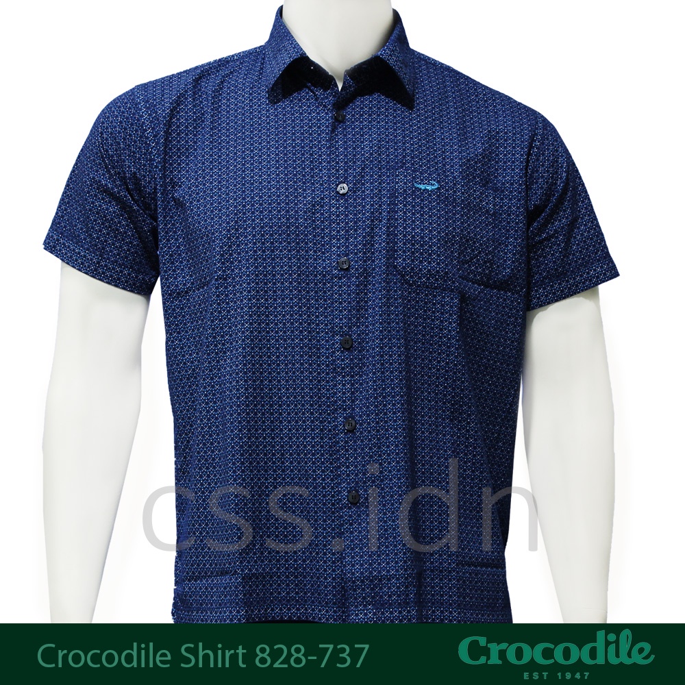 Kemeja Pria Lengan Pendek Crocodile 828-937