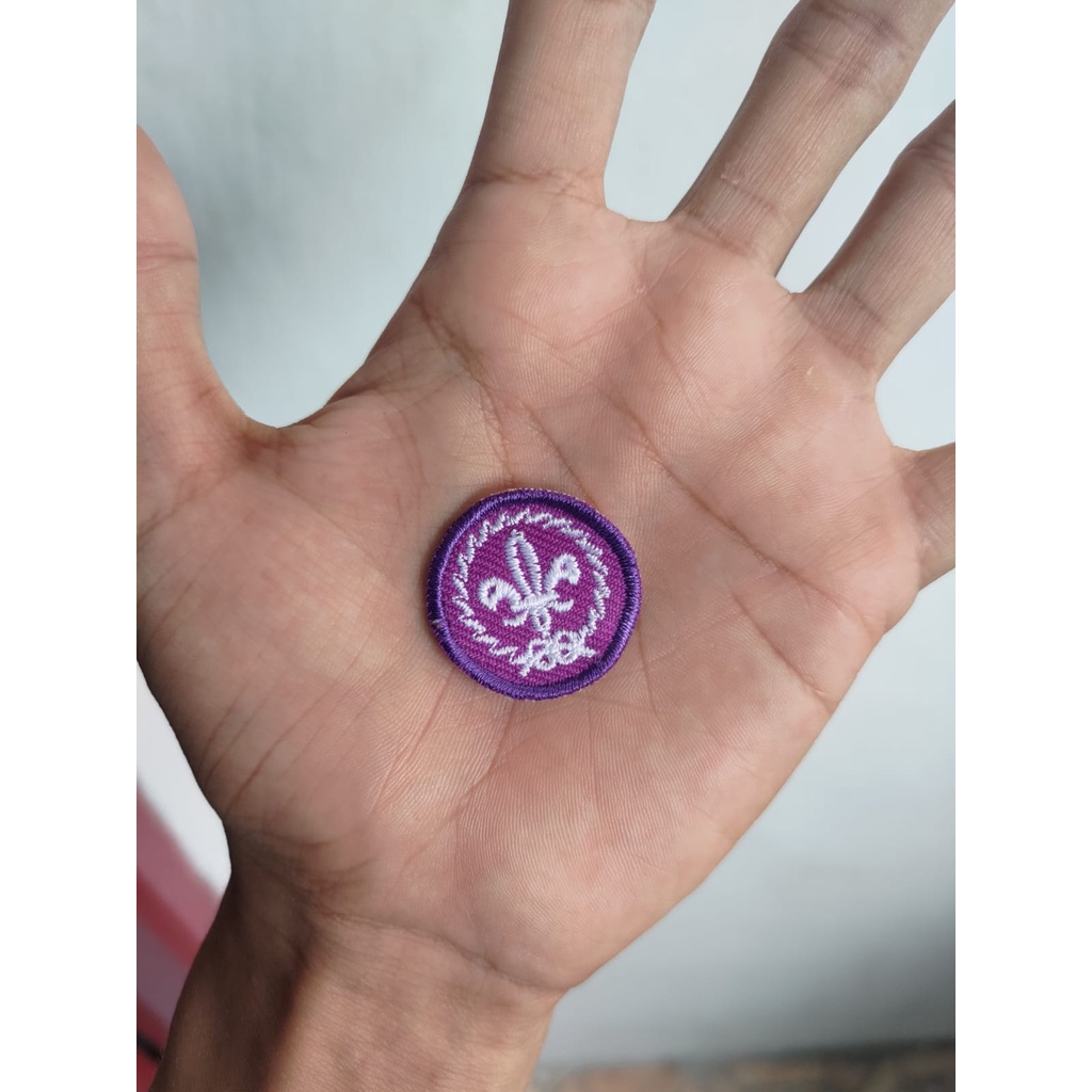 TAPEL WOSM PUTRI TANDA PELANTIKAN HARIAN PRAMUKA