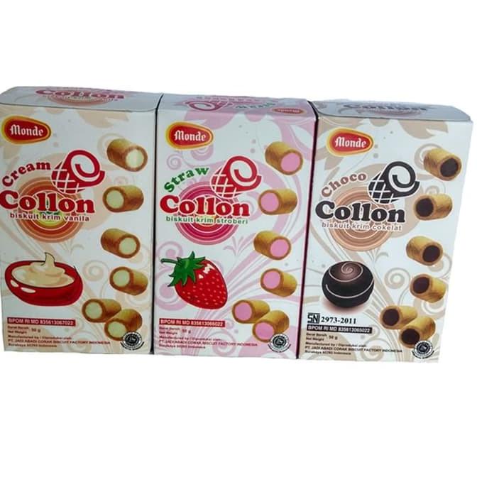 

I37 Monde Collon Vanilla Cream Choco Cream Straw Cream 50gr SIAP KIRIM ㊛