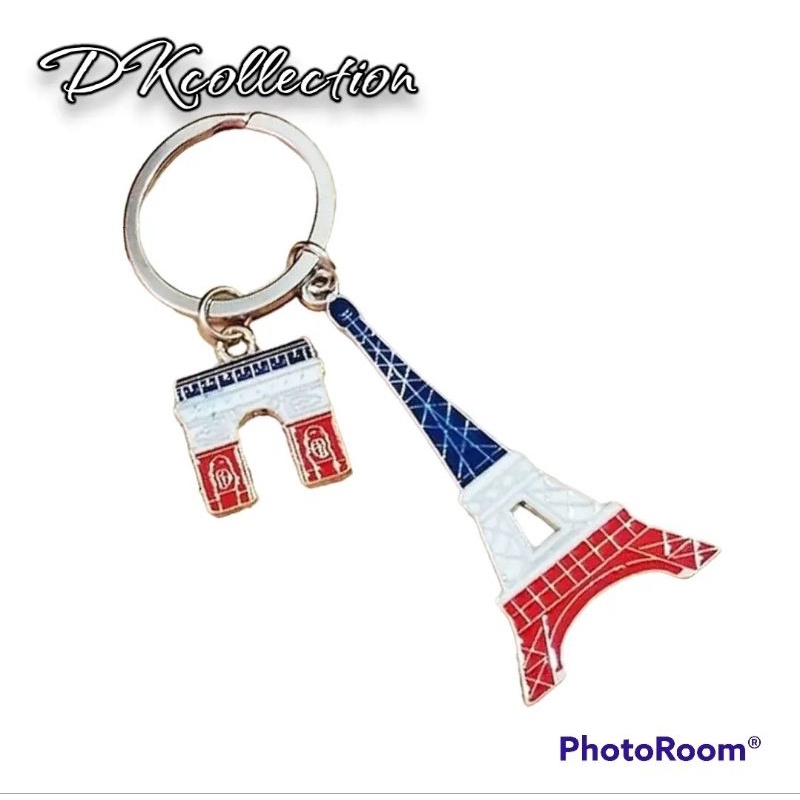 Eiffel keychain PARIS SOUVENIR gantungan kunci paris gantungan kunci eiffel paris