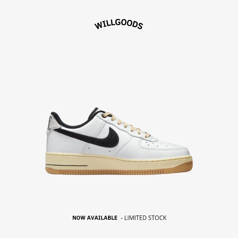 Nike Air Force 1 07 LX Summit White Black Original Resmi BNIB