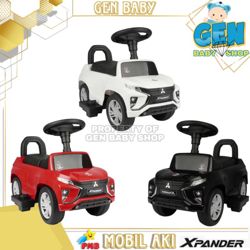 Mainan Anak Mobil Mobilan Aki XPANDER PMB K 602 C Mobil Mobilan Aki Rideon Set Hadiah Anak Cewek Cow