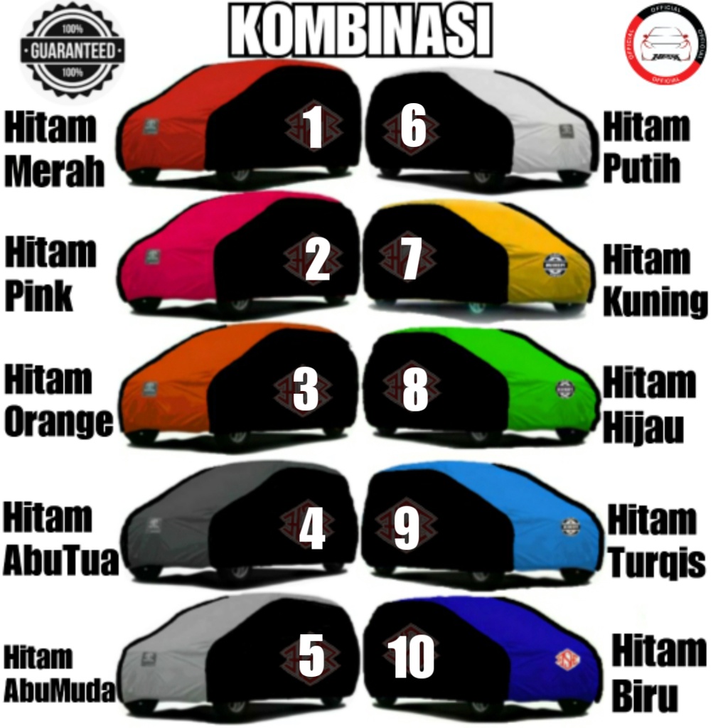 COVER MOBIL SARUNG MOBIL PAJERO FORTUNER ALPHARD ALMAZ DOBLE CABIN SANTA FE TRITON SINGLE CABIN