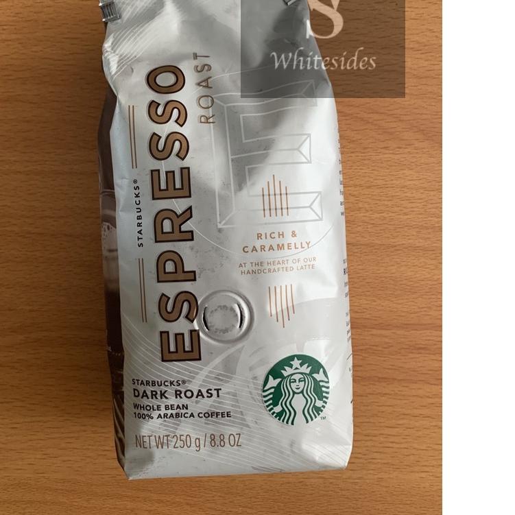 

☛ Starbucks Espresso - Whole Bean Dark / Medium / Golden / Blonde Roast 250gr Coffee Grind Papua New Guinea Veranda Colombia Siren Pike Place House Blend Indonesia Aceh Gayo Breakfast Kenya Guatemala Italian Sumatra Komodo Dragon Verona Kopi Biji ☛