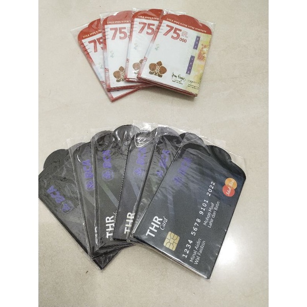 

Amplop lebaran ATM / Uang