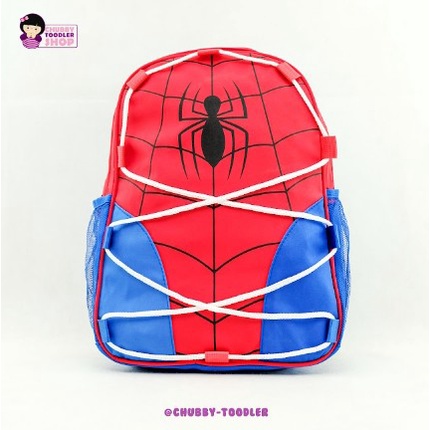 littlekiddoss Tas Ransel Anak Laki-Laki Laba-Laba Backpack Anak Import BA2209